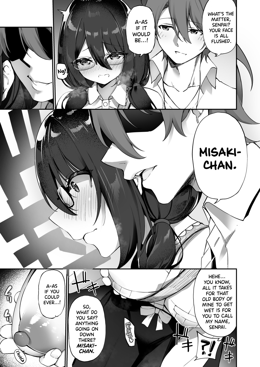 Hentai Manga Comic-I Ended Up Changing Bodies With The big Breasted Yandere Kouhai Who Gets Turned On From Simply Hearing My Voice-Read-12